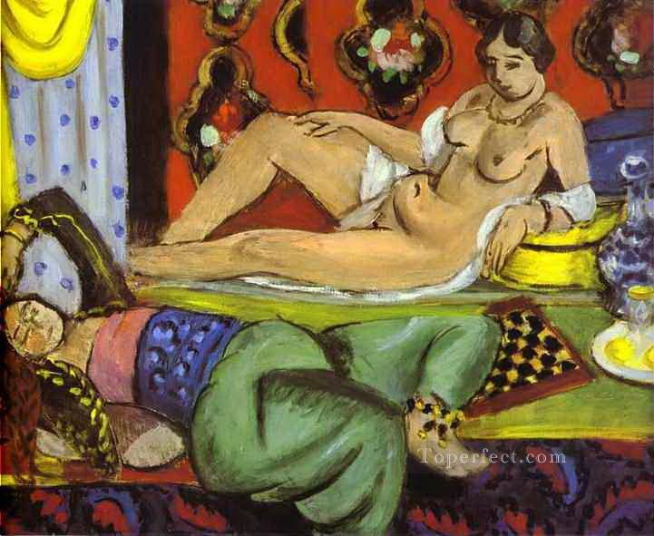 Odalisques nude 1928 abstract fauvism Henri Matisse Oil Paintings